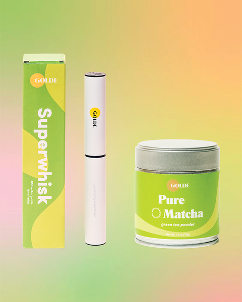 Superwhisk + Matcha Kit Golde Superwhisk + Matcha Kit Golde