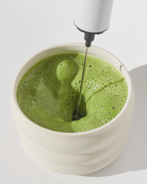 USB Rechargeable Matcha Frother - Portable Matcha Whisk - Green