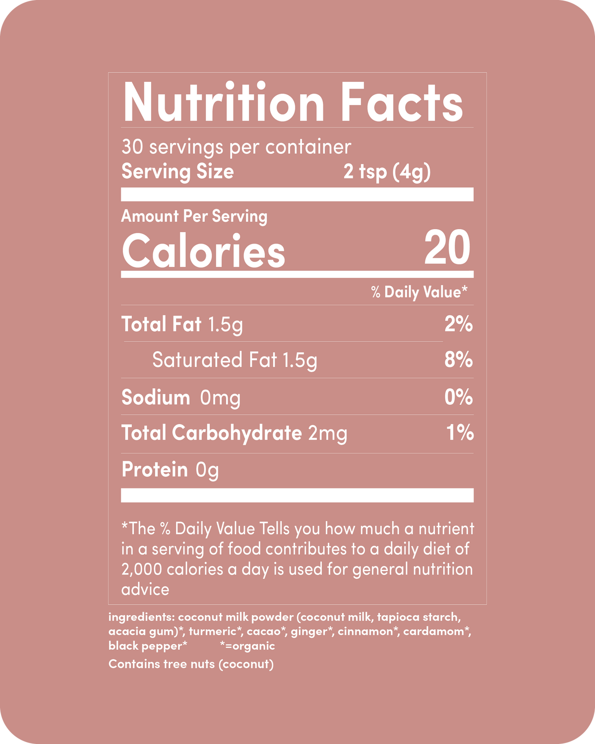 Cacao Turmeric Latte Blend