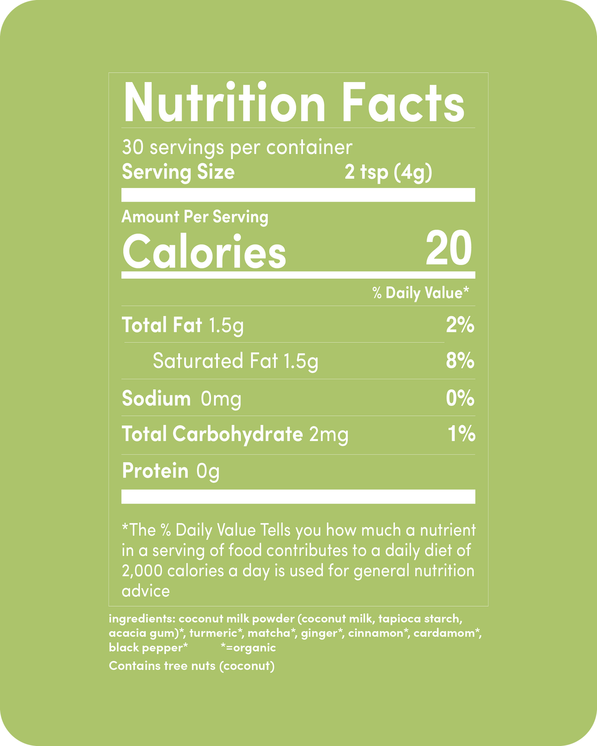 Matcha Turmeric Latte Blend