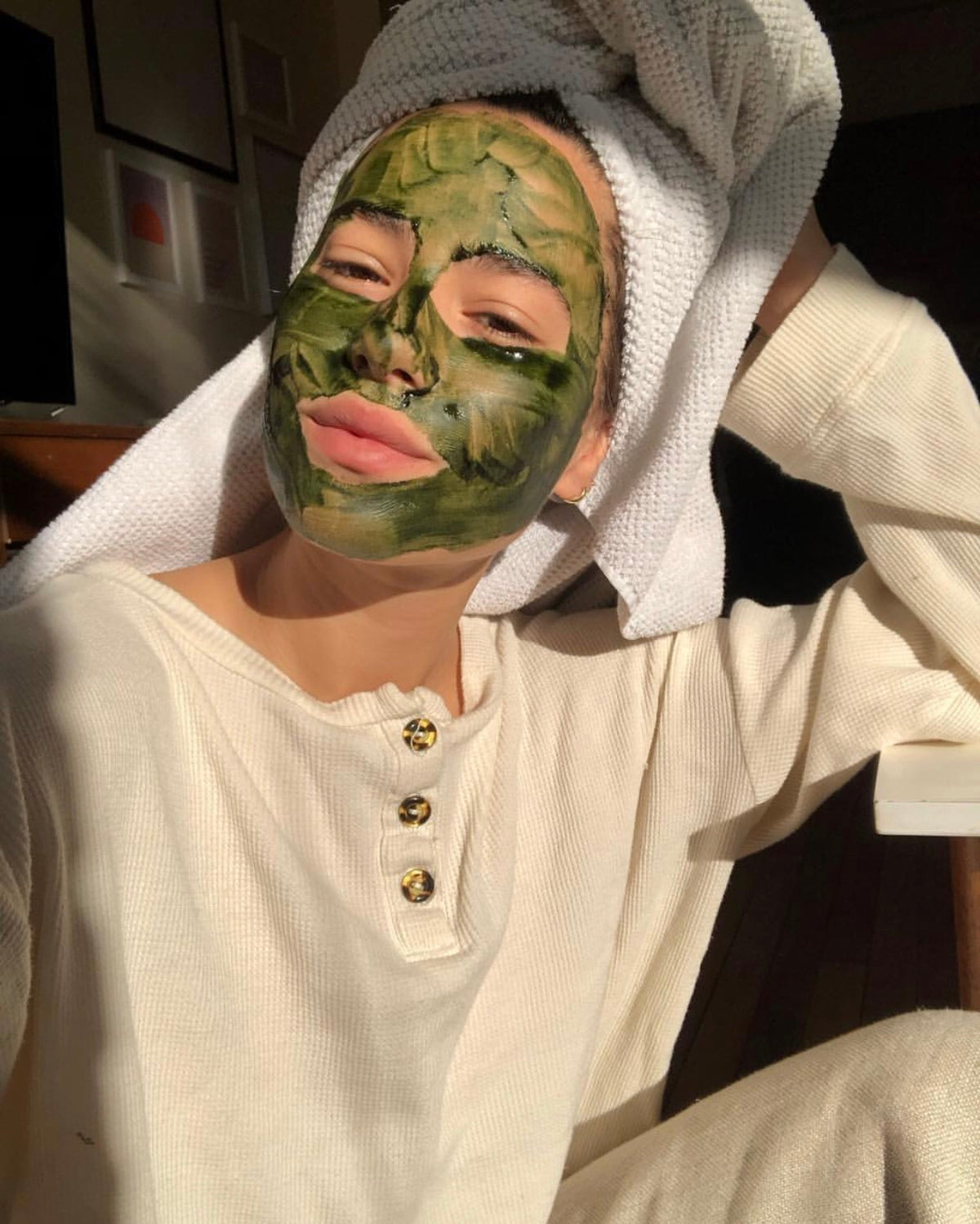 Clean Greens Face Mask